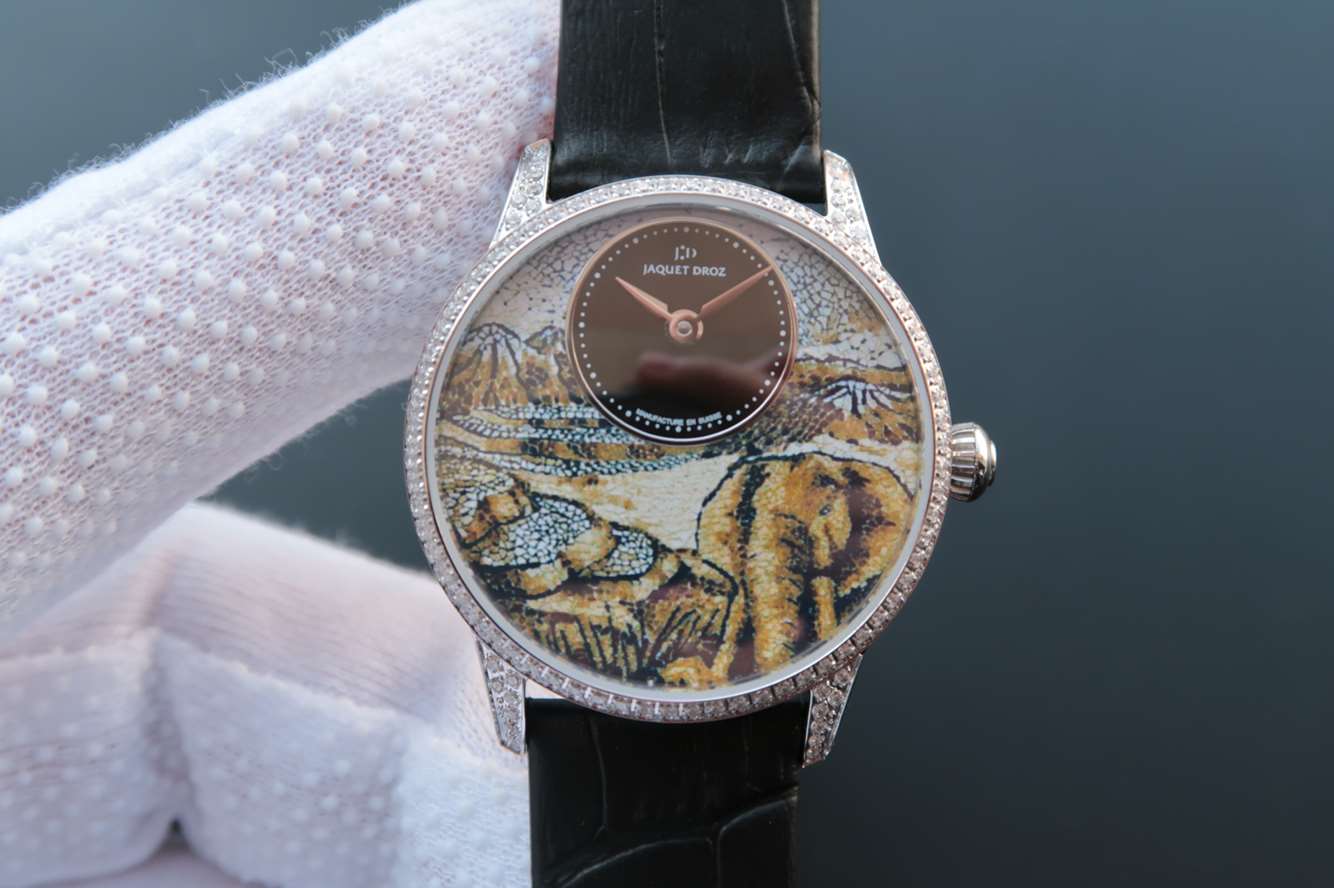 雅克德羅復刻手錶精仿手錶TW廠雅克德羅【女神】腕錶 錶裏如一 獨具匠心￥2880-復刻手錶