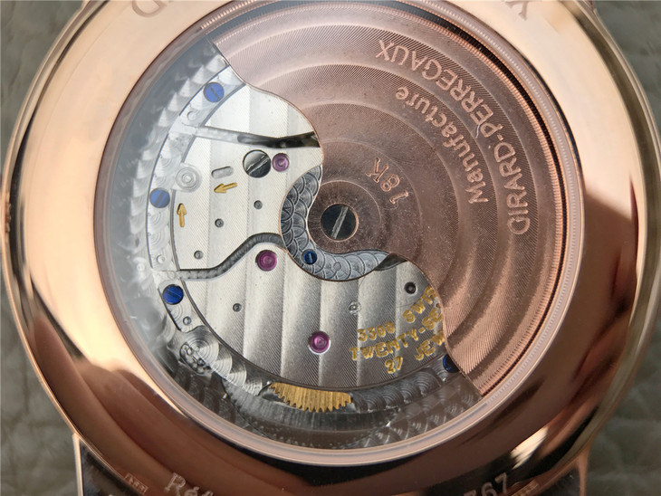 gp廠復刻手錶芝柏 FK廠芝柏1966繫列49525腕錶 真正GP正品開模￥3180-復刻手錶