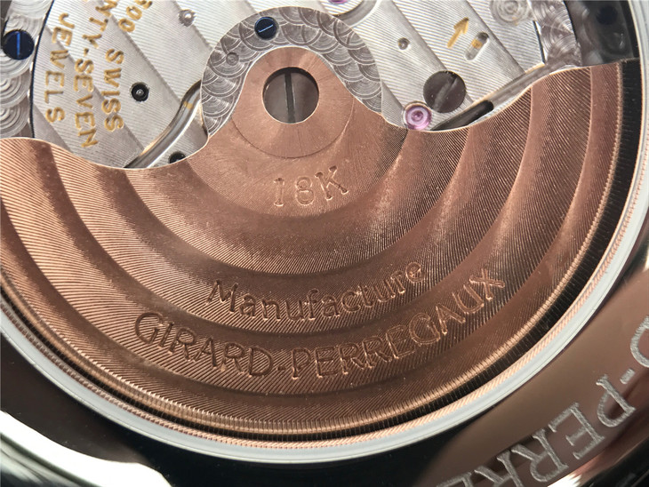芝柏錶復刻手錶laureato Fk廠芝柏1966繫列49525腕錶 真正GP正品開模￥3180-復刻手錶