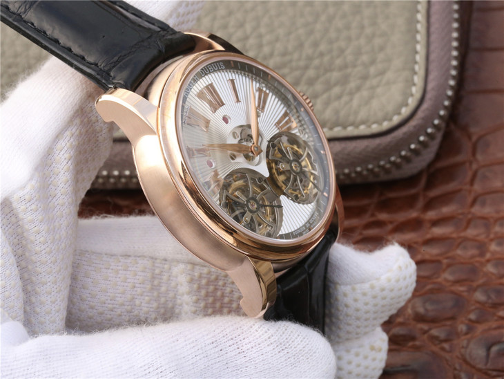 復刻手錶羅傑杜彼雙陀飛輪 RDDBHO0563 玫瑰金 JB廠手錶￥31800-復刻手錶