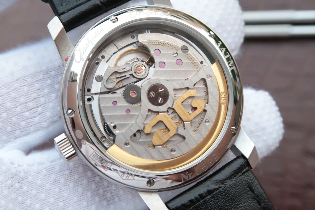1比1高仿格拉蘇蒂 FK格拉蘇蒂原創100-04-05-12-30￥3180-復刻手錶